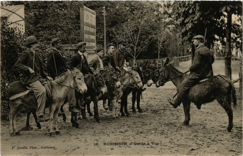 Carte postale ancienne Robinson Garde á Vos!