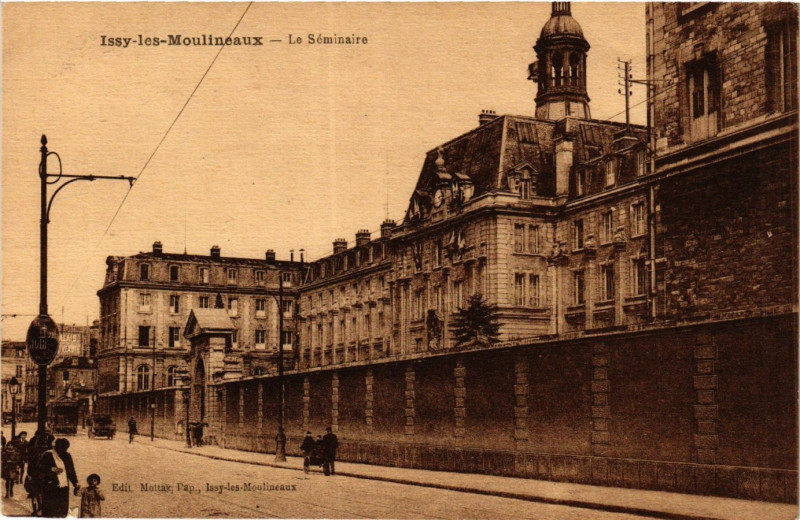 Carte postale ancienne Issy les Moulineaux Le Séminaire à Issy-les-Moulineaux