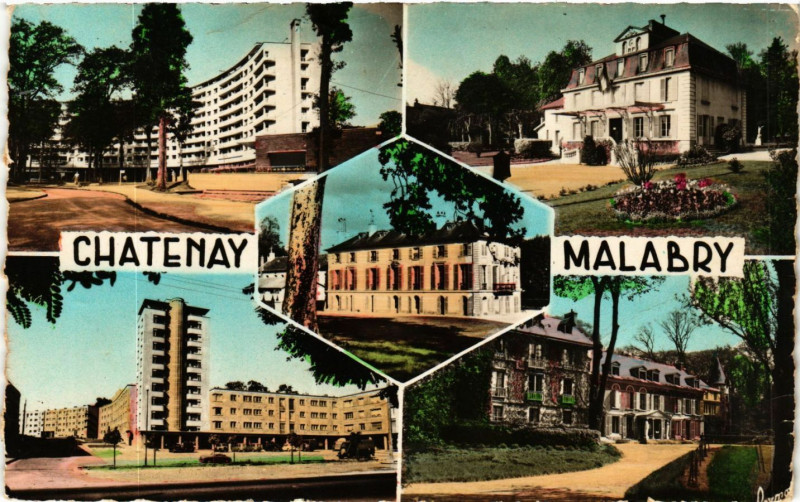 Carte postale ancienne Chatenay-Malabry à Châtenay-Malabry