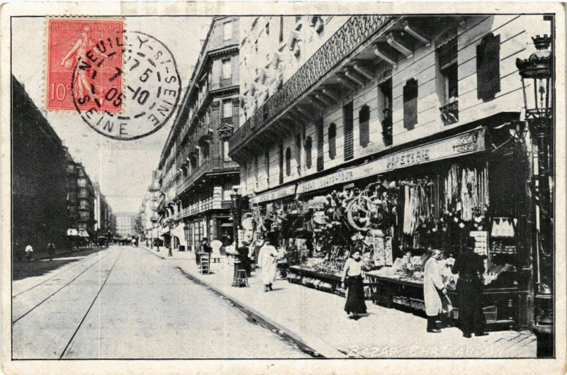Carte postale ancienne Bazar Chateaudun