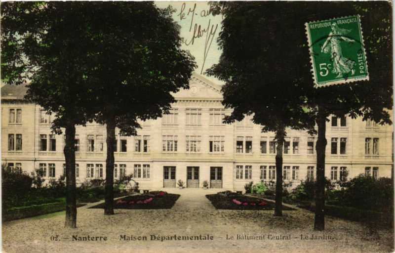 Carte postale ancienne Nanterre - Maison Departementale à Nanterre