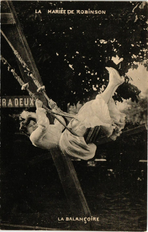 Carte postale ancienne La Mariee de Robinson