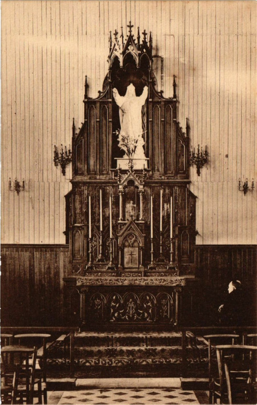 Carte postale ancienne Diocese de Paris - Paroisse d'Antony à Antony