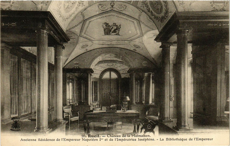 Carte postale ancienne Rueil - Chateau de la Malmaison