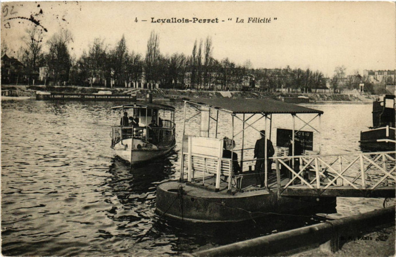 Carte postale ancienne Levallois-Perret - La Felicite à Levallois-Perret
