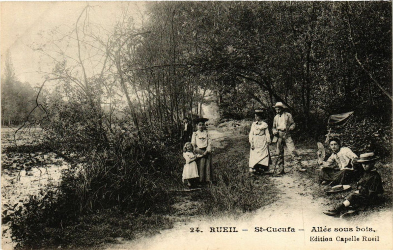 Carte postale ancienne Rueil -Saint-Cucufa