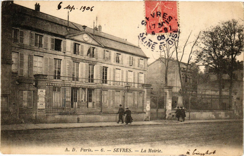 Carte postale ancienne Paris - La Mairie
