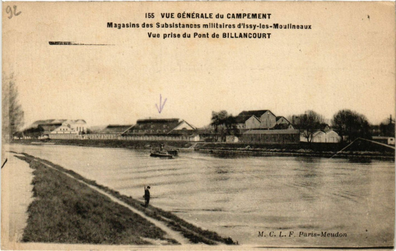 Carte postale ancienne Vue generale du Campement