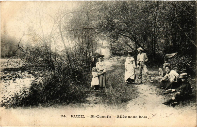 Carte postale ancienne Rueil -Saint-Cucufa