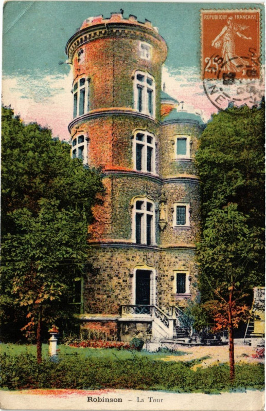Carte postale ancienne Robinson - La Tour