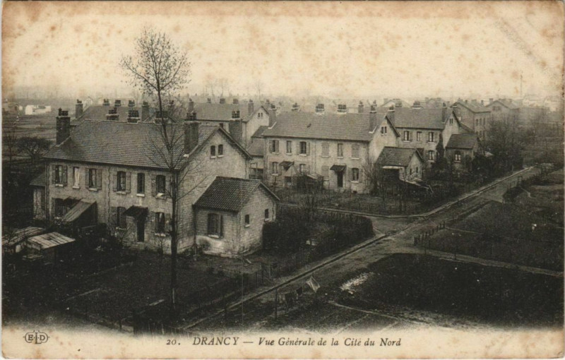 Carte postale ancienne Drancy Vue Generale de la Cité à Drancy