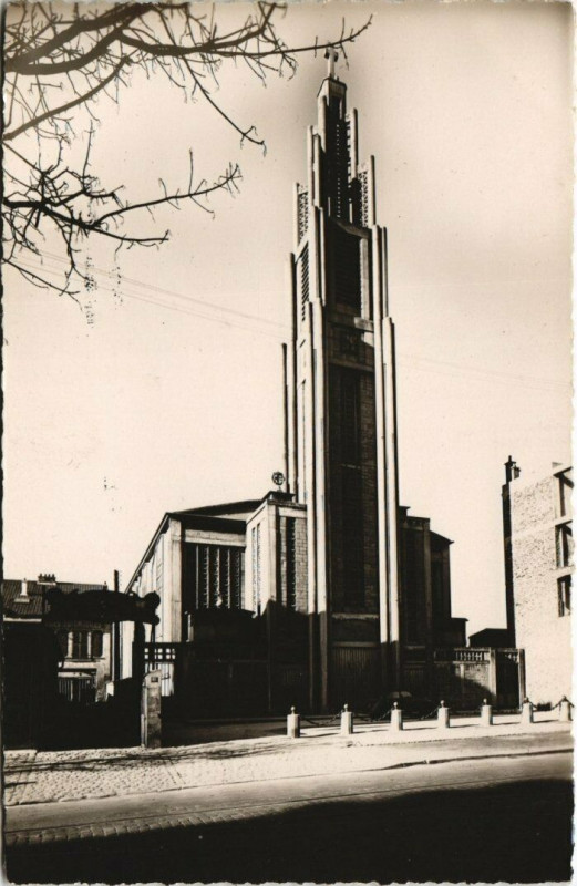 Carte postale ancienne La Raincy - L'Eglise