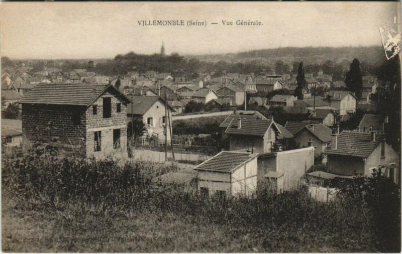 Carte postale ancienne Villemomble - Vue generale à Villemomble