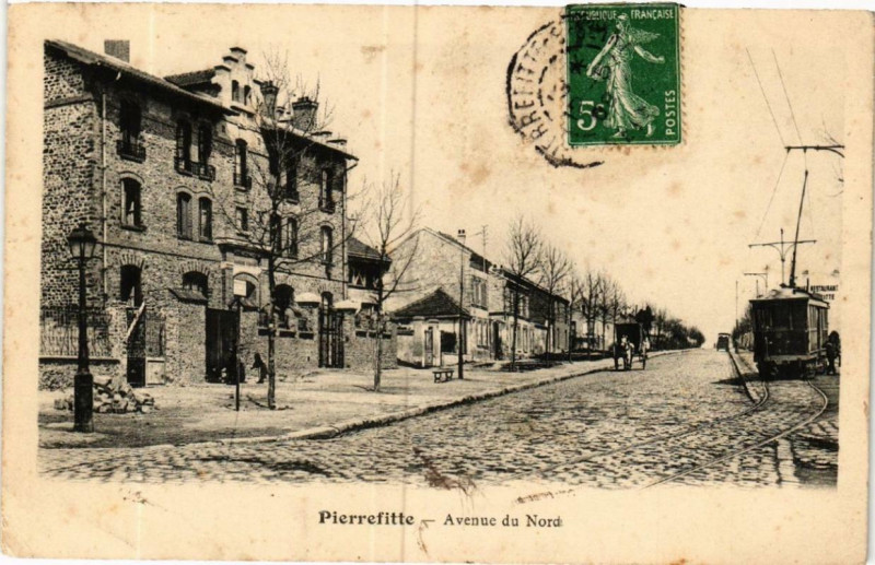 Carte postale ancienne Pierrefitte venue du Nord