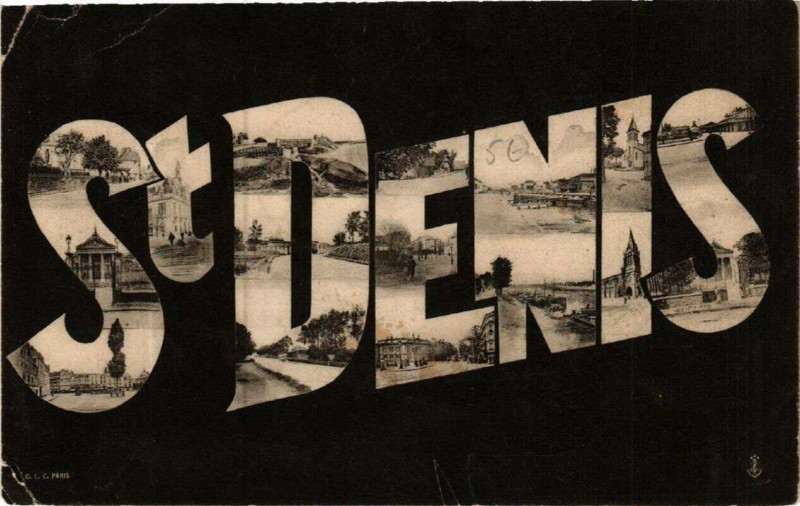 Carte postale ancienne Saint-Denis à Saint-Denis