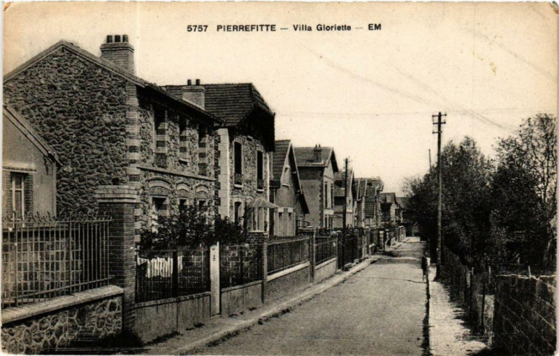 Carte postale ancienne Pierrefitte Villa Gloriette