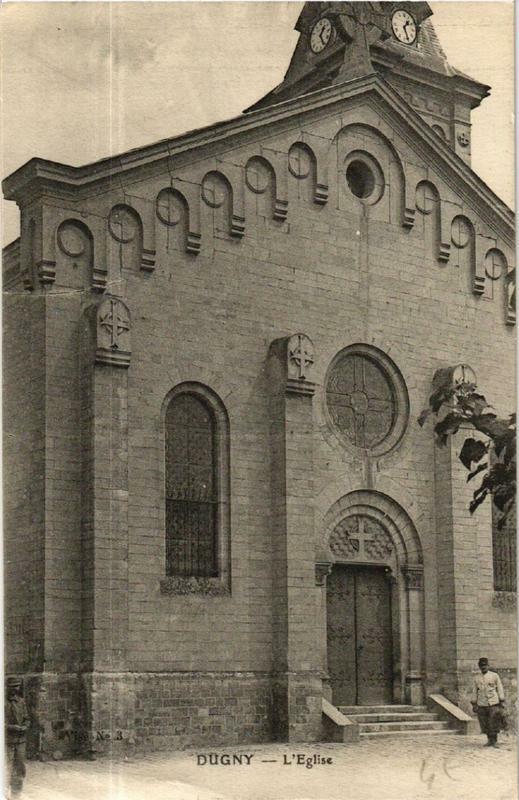 Carte postale ancienne Dungy L'Eglise