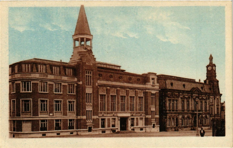 Carte postale ancienne Noisy-le-Sec (Seine) - L'Hotel de Ville à Noisy-le-Sec
