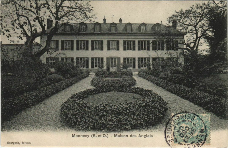Carte postale ancienne Mennecy Maison des Anglais à Mennecy