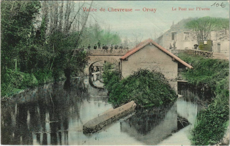 Carte postale ancienne Vallee-de-Chevreuse Orsay à Orsay