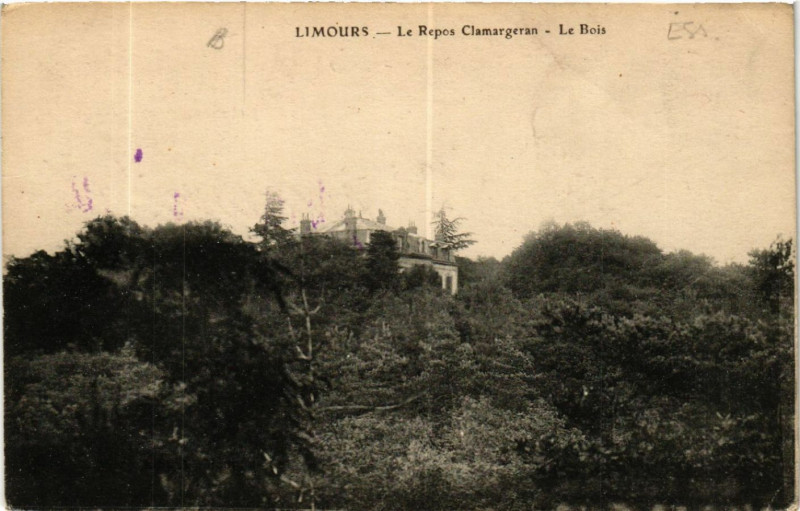 Carte postale ancienne Limours - Le Repos Clamargeran - Le Bois à Limours