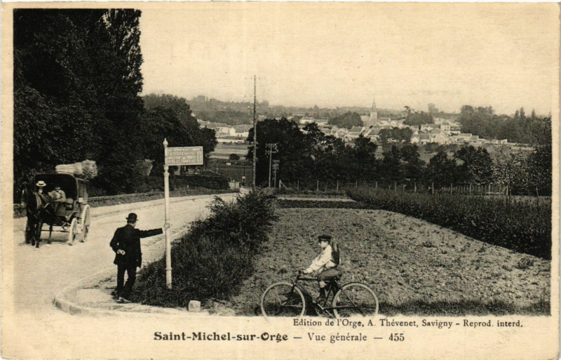 Carte postale ancienne Saint-Michel-sur-Orge - Vue generale à Saint-Michel-sur-Orge