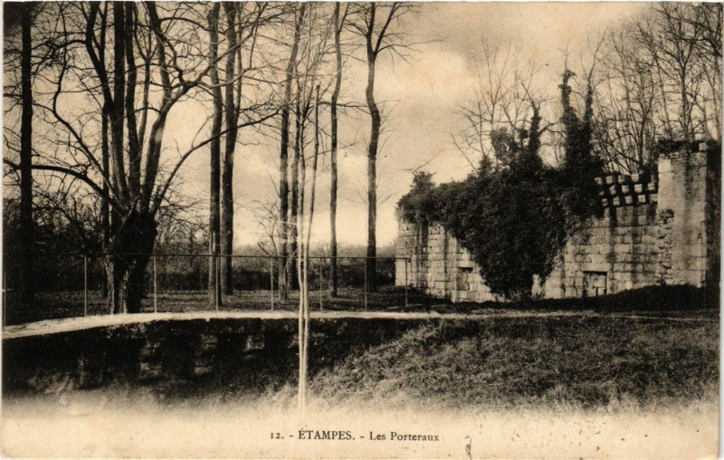 Carte postale ancienne Etampes - Etampes - Les Porteraux à Étampes