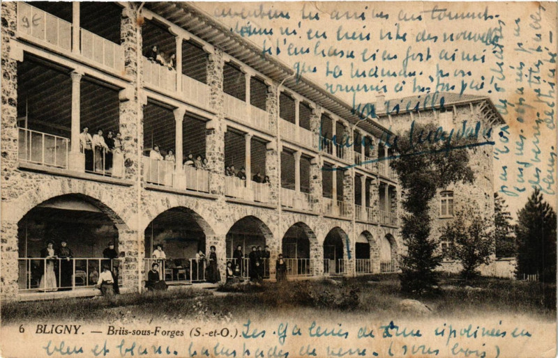 Carte postale ancienne Bligny - Briis-sous-Forges à Briis-sous-Forges