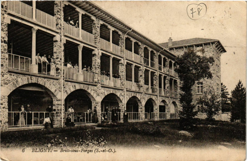 Carte postale ancienne Bligny - Briis-sous-Forges à Briis-sous-Forges