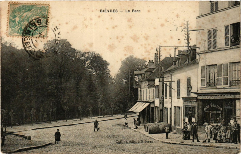 Carte postale ancienne Bievres - Biévres - Le Parc à Bièvres