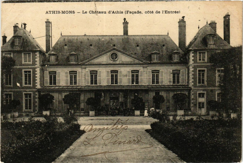 Carte postale ancienne Athis-Mons - Le Chateau d'Athis à Athis-Mons