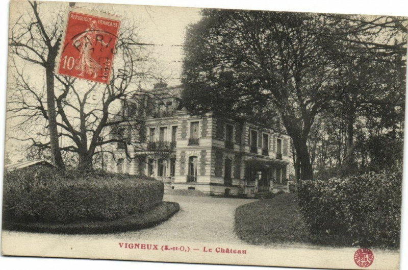 Carte postale ancienne Vigneux (S.-et-O.) - Le Cháteau