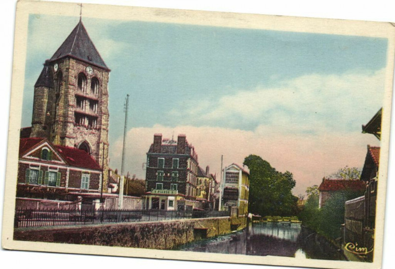 Carte postale ancienne Corbeil - (S.-et-O.) - Eglise Saint-Spire