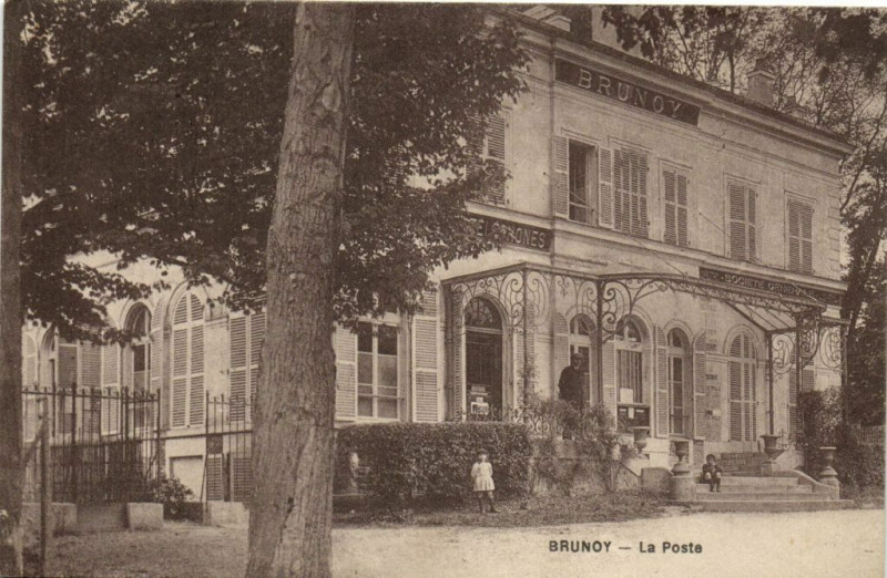 Carte postale ancienne Brunot - La Posta