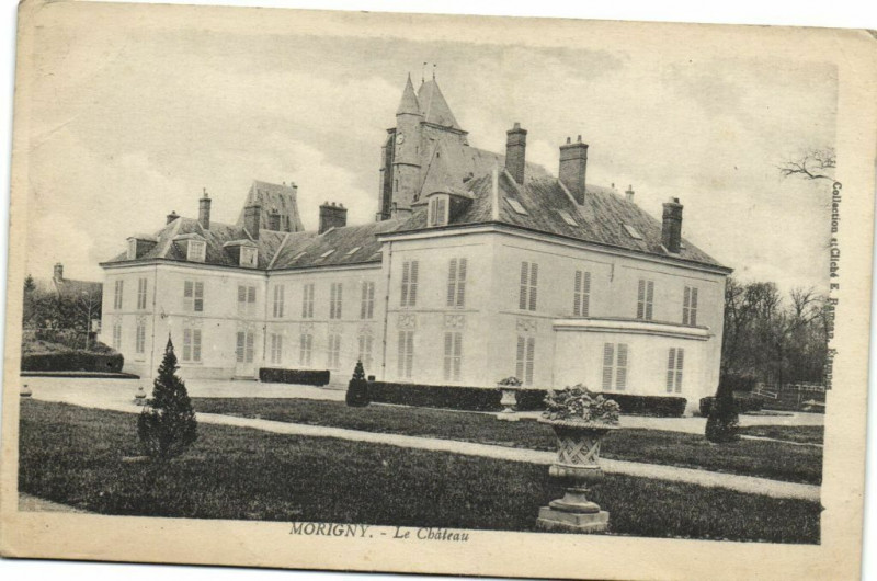 Carte postale ancienne Morigny-Le Cháteau à Igny