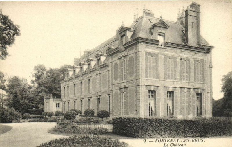 Carte postale ancienne Fontenay Les Briis-Le Cháteau à Fontenay-lès-Briis