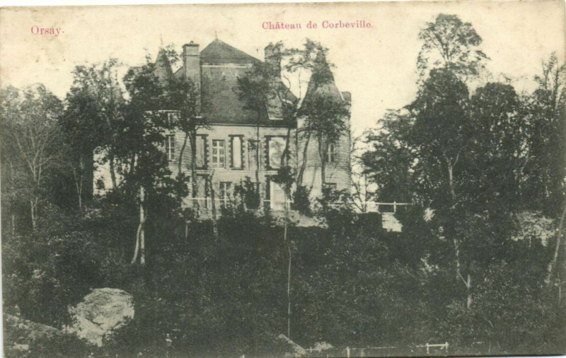 Carte postale ancienne Cháteau de Corbeville