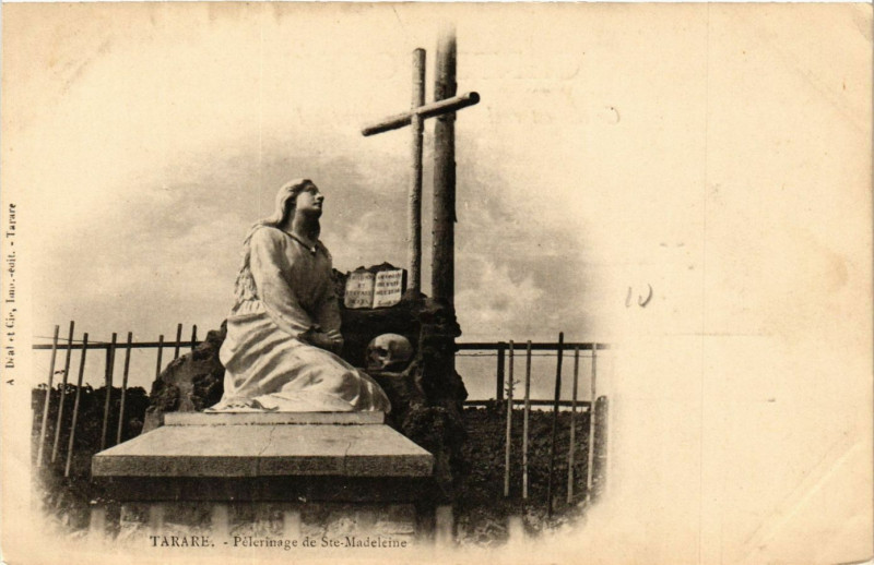 Carte postale ancienne Tarare - Pelerinage de Sainte-Madeleine à Tarare