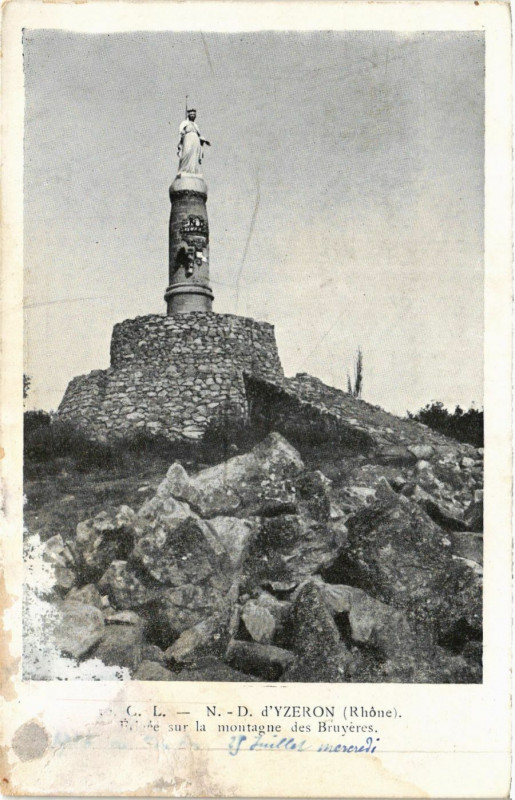 Carte postale ancienne Ytzeron - N.-D. d'Ytzeron