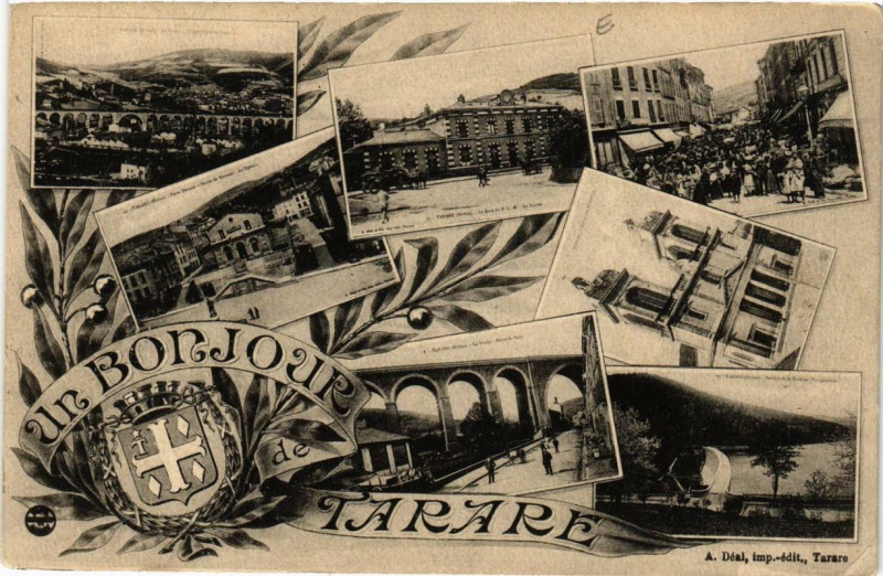 Carte postale ancienne Tarare à Tarare