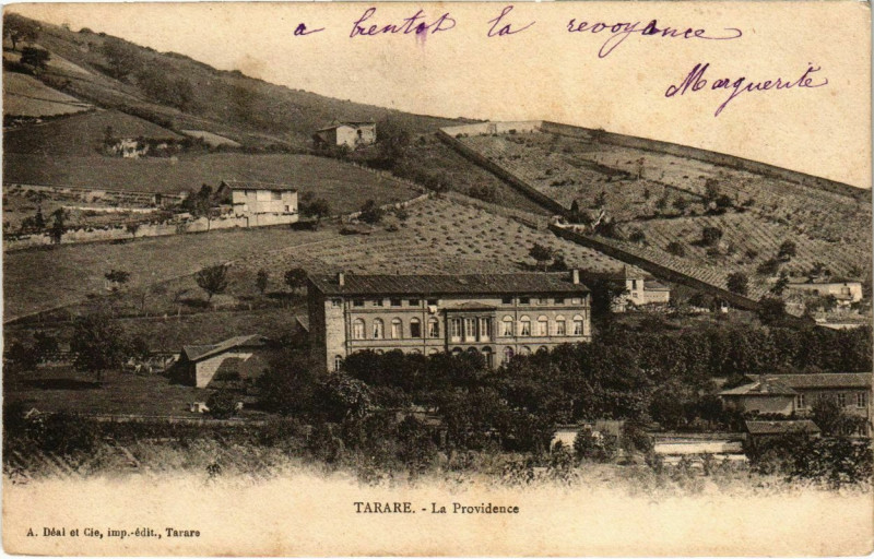 Carte postale ancienne Tarare - La Providence à Tarare