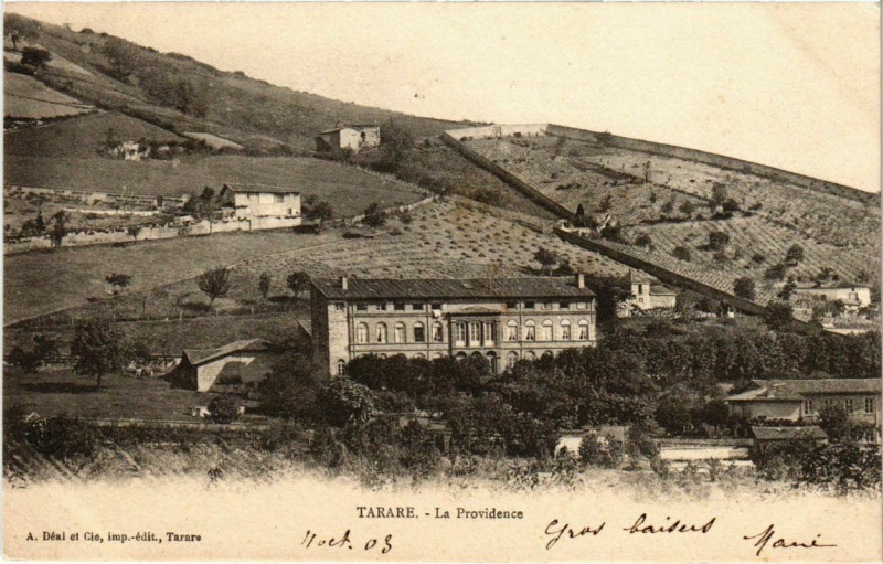 Carte postale ancienne Tarare - La Providence à Tarare
