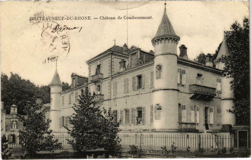 Carte postale ancienne Chateau de Combeaumont Rhone