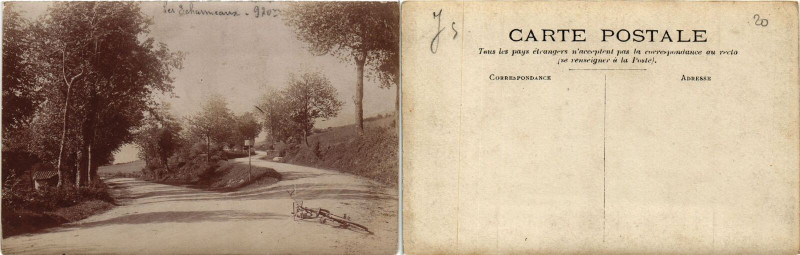 Carte postale ancienne Les Echarmeaux