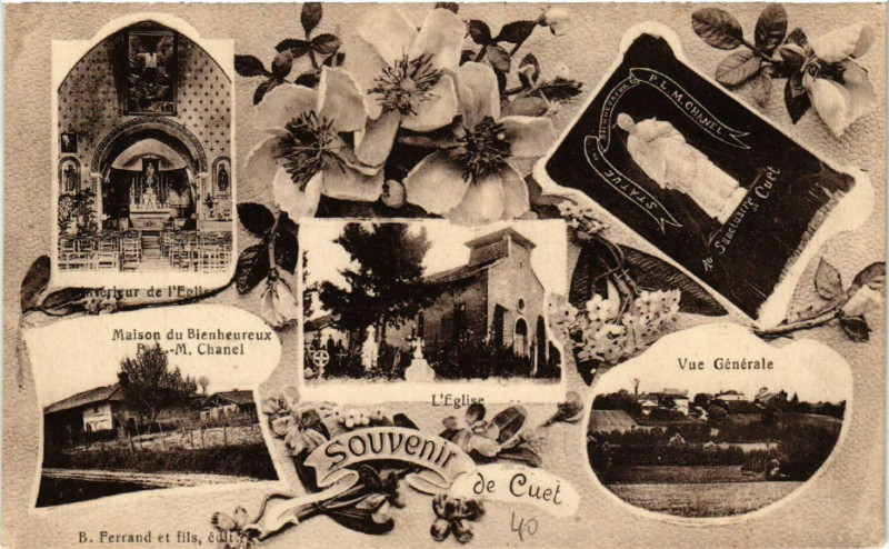 Carte postale ancienne Cuet Souvenir