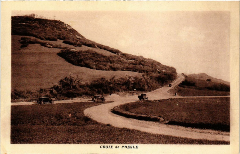 Carte postale ancienne Croix de Presle