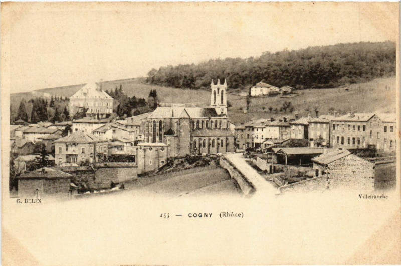Carte postale ancienne Cogny à Cogny