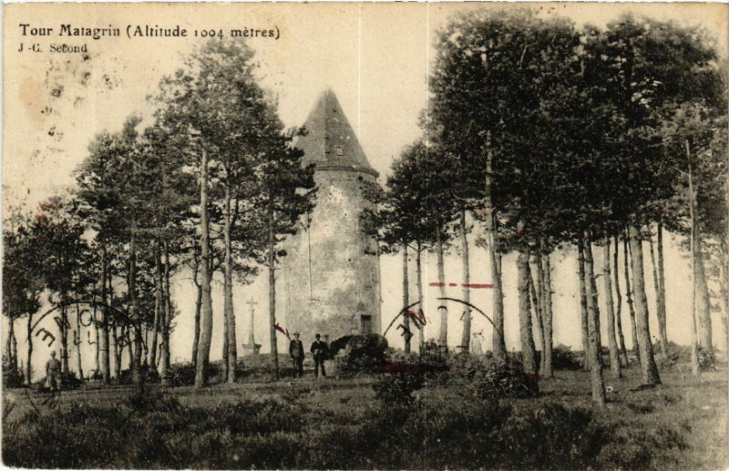 Carte postale ancienne Tour Matagrin