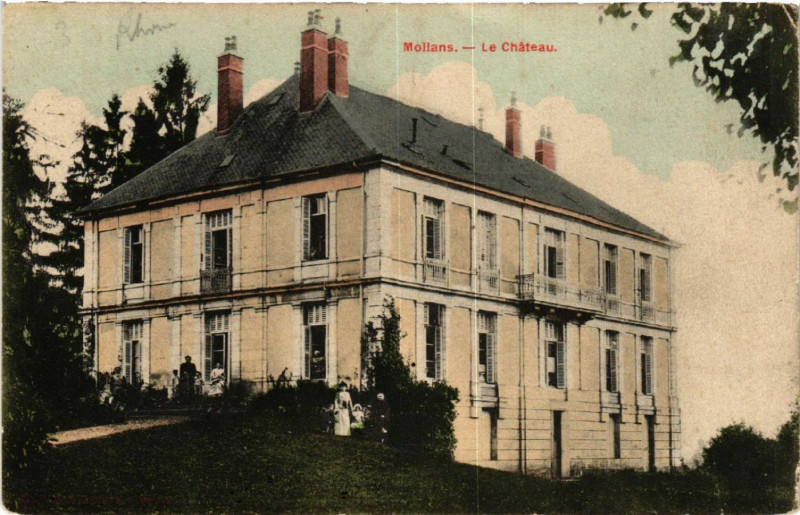 Carte postale ancienne Mollans Le Chateau.