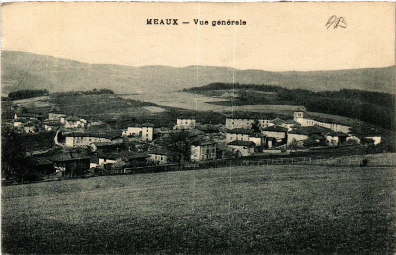 Carte postale ancienne Meaux Vue générale.